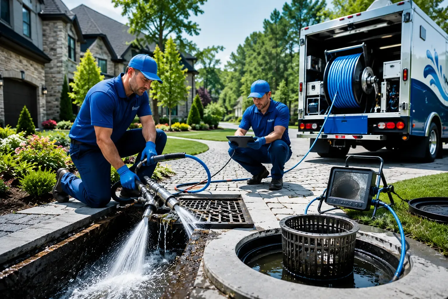 Local outdoor drain cleaning professionals in Swanzey, NH