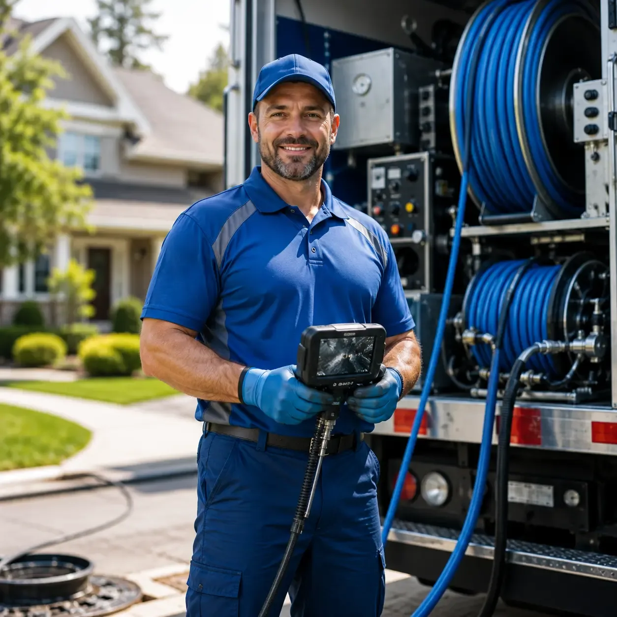 Local outdoor drain cleaning specialists in Swanzey, NH